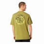 Short-sleeve Sports T-shirt Oakley Fingerprint B1B Dark green | Tienda24 - Global Online Shop Tienda24.eu