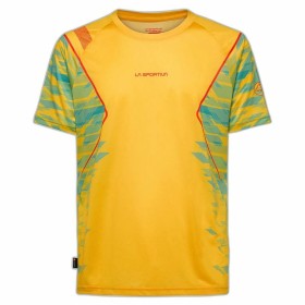 Camiseta Deportiva de Manga Corta La Sportiva Pacer Amarillo de La Sportiva, Hombre - Ref: S64141458, Precio: 51,95 €, Descue...