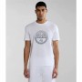 Camiseta Deportiva de Manga Corta Napapjiri S-Bollo Ss 1 Blanco | Tienda24 - Global Online Shop Tienda24.eu