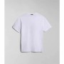 Camiseta Deportiva de Manga Corta Napapjiri S-Bollo Ss 1 Blanco | Tienda24 - Global Online Shop Tienda24.eu