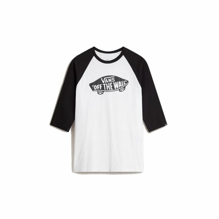 Maillot de Corps de Sport à Manches Coupe Vans Style 76 Raglan Blanc | Tienda24 - Global Online Shop Tienda24.eu