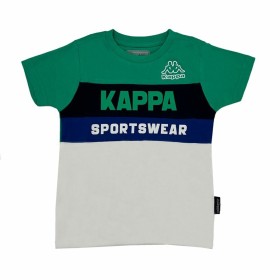 Camiseta de Manga Corta Infantil Kappa 8036M00058 Azul de Kappa, Niño - Ref: S64141532, Precio: 18,45 €, Descuento: %