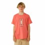 T-shirt à manches courtes homme Rip Curl Lost Island Orange de Rip Curl, Homme - Réf : S64141544, Prix : 16,44 €, Remise : %