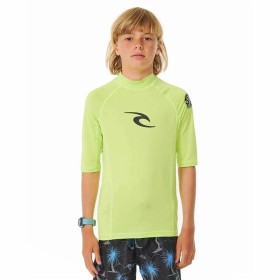 Camisola de Manga Curta Infantil Rip Curl Wave Upf Verde limão de Rip Curl, Menino - Ref: S64141555, Preço: 20,18 €, Desconto: %