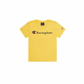 Camisola de Manga Curta Infantil Champion Crewneck Amarelo de Champion, Menino - Ref: S64141564, Preço: 18,36 €, Desconto: %