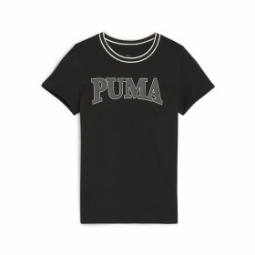 T shirt à manches courtes Enfant Puma QUAD G Noir de Puma, Garçon - Réf : S64141576, Prix : 19,11 €, Remise : %