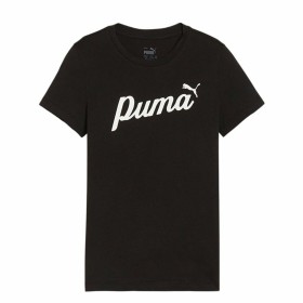 Child's Short Sleeve T-Shirt Puma Ess+ Futureverse Black | Tienda24 - Global Online Shop Tienda24.eu