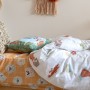 Fitted sheet HappyFriday MR FOX Multicolour 90 x 200 x 32 cm by HappyFriday, Sheets and pillowcases - Ref: D1613271, Price: 2...