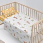 Set di Lenzuola HappyFriday Mr Fox World Trip Multicolore Culla Neonato 2 Pezzi di HappyFriday, Biancheria da letto per culle...