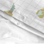 Duvet cover set HappyFriday Mr Fox World trip Multicolour Single 2 Pieces by HappyFriday, Quilts and quilt covers - Ref: D161...