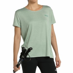 T-shirt à manches courtes femme +8000 Acacia Bleu de +8000, Femme - Réf : S64142033, Prix : 0,00 €, Remise : %