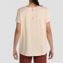 Camiseta de Manga Corta Mujer +8000 Acacia Beige | Tienda24 - Global Online Shop Tienda24.eu