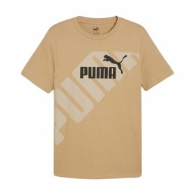 Camisola de Manga Curta Infantil Puma AOP Preto | Tienda24 - Global Online Shop Tienda24.eu