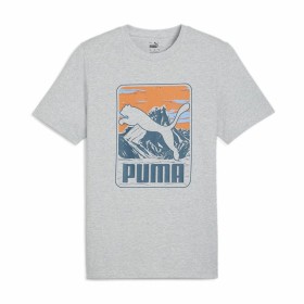 T-shirt à manches courtes homme Puma GRAPHICS Mountain Gris de Puma, Homme - Réf : S64142048, Prix : 22,42 €, Remise : %