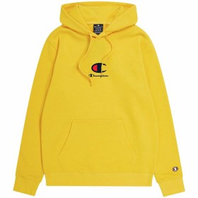 Felpa con Cappuccio Uomo Champion Hooded Giallo di Champion, Uomo - Rif: S64142086, Prezzo: 49,15 €, Sconto: %