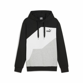 Sweat à capuche homme Puma Power Colorblock Noir de Puma, Homme - Réf : S64142089, Prix : 55,60 €, Remise : %