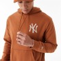 Sudadera con Capucha Mujer New Era League Essential New York Marrón de New Era, Mujer - Ref: S64142092, Precio: 59,42 €, Desc...