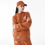 Sweat à capuche femme New Era League Essential New York Marron de New Era, Femme - Réf : S64142092, Prix : 0,00 €, Remise : %