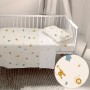 Bedding set HappyFriday HF Mini Animals Multicolour Baby Crib 2 Pieces by HappyFriday, Bed linen for cots - Ref: D1613301, Pr...