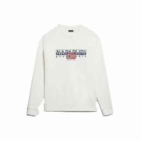 Men’s Sweatshirt without Hood Napapjiri B-Aylmer C White by Napapjiri, Men - Ref: S64142103, Price: 67,35 €, Discount: %