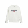 Men’s Sweatshirt without Hood Napapjiri B-Aylmer C White | Tienda24 - Global Online Shop Tienda24.eu