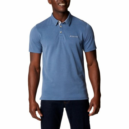 Polo à manches courtes homme Columbia Nelson Point™ Indigo de Columbia, Polos - Réf : S64142836, Prix : 50,14 €, Remise : %