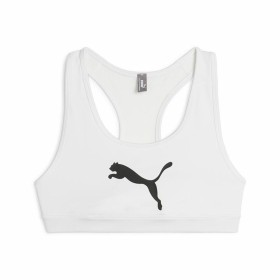 Sports Bra Puma 4 Keeps White by Puma, Women - Ref: S64142837, Price: 23,24 €, Discount: %