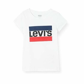 Camisola de Manga Curta Criança Levi's E4900 Branco de Levi's, Menino - Ref: S6414343, Preço: 16,76 €, Desconto: %