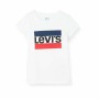 T-shirt à manches courtes enfant Levi's E4900 Blanc | Tienda24 - Global Online Shop Tienda24.eu