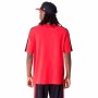 Maglia a Maniche Corte Uomo New Era NBA Rosso | Tienda24 - Global Online Shop Tienda24.eu