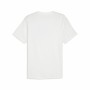 Camisola de Manga Curta Homem Puma Essentials+ AB Branco | Tienda24 - Global Online Shop Tienda24.eu