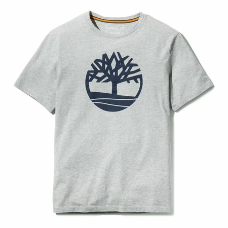 Camisola de Manga Curta Homem Timberland Kennebec River Tree Cinzento | Tienda24 - Global Online Shop Tienda24.eu