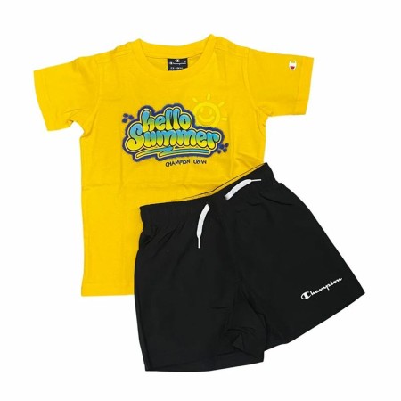 Conjunto Desportivo para Crianças Champion Essentials Amarelo de Champion, Conjuntos desportivos - Ref: S64143898, Preço: 22,...