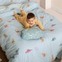 Juego de funda nórdica HappyFriday Mini dinosaur Multicolor Cama de 105 2 Piezas de HappyFriday, Edredones y fundas para edre...