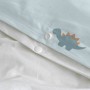 Duvet cover set HappyFriday Mini dinosaur Multicolour Baby Crib 2 Pieces by HappyFriday, Quilts and quilt covers - Ref: D1613...