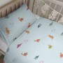 Duvet cover set HappyFriday Mini dinosaur Multicolour Baby Crib 2 Pieces by HappyFriday, Quilts and quilt covers - Ref: D1613...