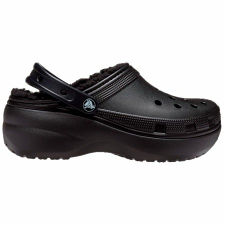 Tamancos Crocs Classic Platform Lined Clog Preto de Crocs, Tamancos - Ref: S64144982, Preço: 62,02 €, Desconto: %