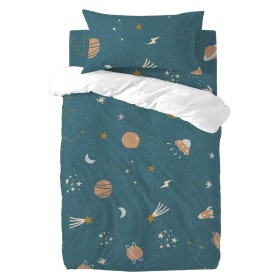 Duvet cover set HappyFriday Mini universe Multicolour Baby Crib 2 Pieces by HappyFriday, Quilts and quilt covers - Ref: D1613...