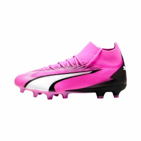 Botas de Fútbol para Adultos Puma Ultra Pro FG/AG Blanco Rosa de Puma, Botas - Ref: S64145072, Precio: 109,90 €, Descuento: %