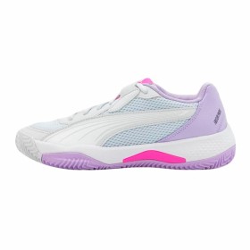 Chaussures de Padel pour Adultes Puma NOVA Court Blanc de Puma, Baskets - Réf : S64145095, Prix : 72,38 €, Remise : %