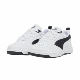 Zapatillas Casual Niño Puma Rebound V6 Lo A Blanco Negro de Puma, Zapatillas y calzado deportivo - Ref: S64145100, Precio: 35...