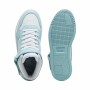 Baskets Casual pour Femme Puma Carina reet Mid Blanc Turquoise de Puma, Baskets et chaussures de sport - Réf : S64145107, Pri...