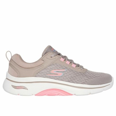 Chaussures de sport pour femme Skechers Go Walk Arch Fit 2.0 Marron Clair de Skechers, Femme - Réf : S64145140, Prix : 83,60 ...