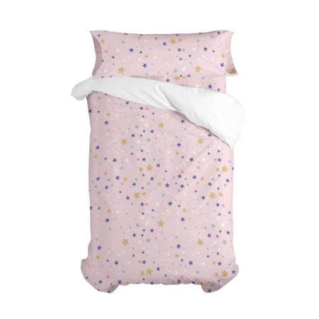 Juego de funda nórdica HappyFriday Mini Sky stars Multicolor Cama de 105 2 Piezas de HappyFriday, Edredones y fundas para edr...