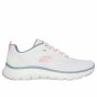 Zapatillas Deportivas Mujer Skechers Flex Appeal 5.0 Blanco Rosa de Skechers, Mujer - Ref: S64145181, Precio: 62,68 €, Descue...