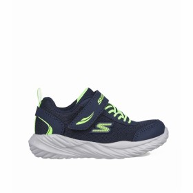 Chaussures de Running pour Enfants Skechers Nitro Sprint-Rowzer Blue marine de Skechers, Plein air et sport - Réf : S64145189...