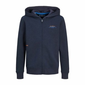 Giacca Sportiva da Uomo Jack & Jones Jack and Jones great B2S Logo Zip Navy Jack & Jones - 1