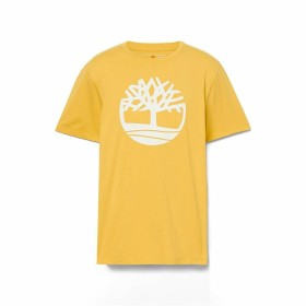 Camiseta de Manga Corta Hombre Timberland Kennebec River Tree Logo Short Amarillo de Timberland, Hombre - Ref: S64145257, Pre...