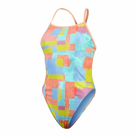 Costume da Bagno Donna Speedo Speedo Allover Digital V-Back Azzurro di Speedo, Abbigliamento da bagno - Rif: S64145258, Prezz...