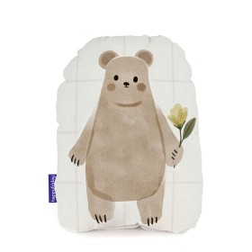 Almofada HappyFriday HF Mini Multicolor Urso 40 x 30 cm de HappyFriday, Almofadas - Ref: D1613539, Preço: 12,39 €, Desconto: %